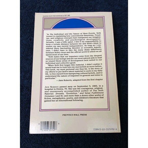 God of Jane : A Psychic Manifesto by Jane Roberts (1981, Trade Paperback) - Picture 6 of 7